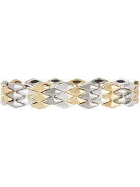Layered Stretch Bangle Bracelet - Stackable Fashion Jewelry for Everyday & Dress